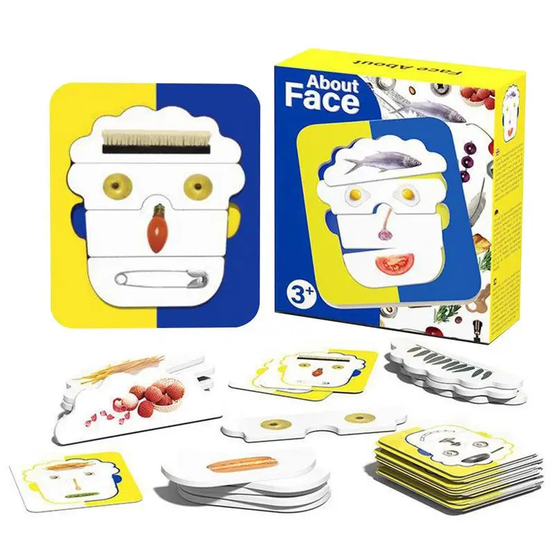 3D Face Changing Puzzle Wooden Toys For Children Cartoon Face Kids Baby Early Educational Learning Puzzles Wood Toys
3D Face Changing Puzzle Wooden Toys For Children Cartoon Face Kids Baby Early Educational Learning Puzzles Wood Toys