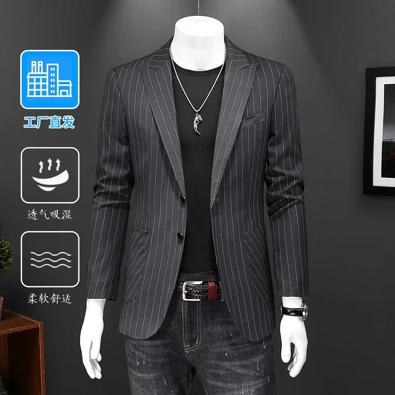 C150 Men's casual suits 2024 spring and autumn light luxury business single western middle-aged and young people
C150 Men's casual suits 2024 spring and autumn light luxury business single western middle-aged and young people