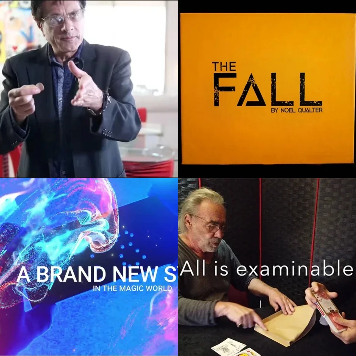 The Fall by Noel Qualter, два варианта монет фокусов от Rocco, светильник Year By Кайл пурнелл, АБС трактор-JP Vallarino - Magic
The Fall by Noel Qualter, два варианта монет фокусов от Rocco, светильник Year By Кайл пурнелл, АБС трактор-JP Vallarino - Magic