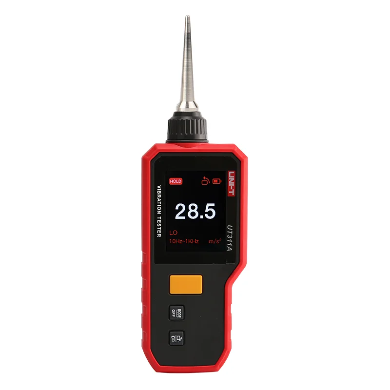 

UNI-T UT311A UT315A UT312 Handheld Vibration Tester Digital LCD Display Data Hold Velocity Displacement Testers 2.4 TFT Screen