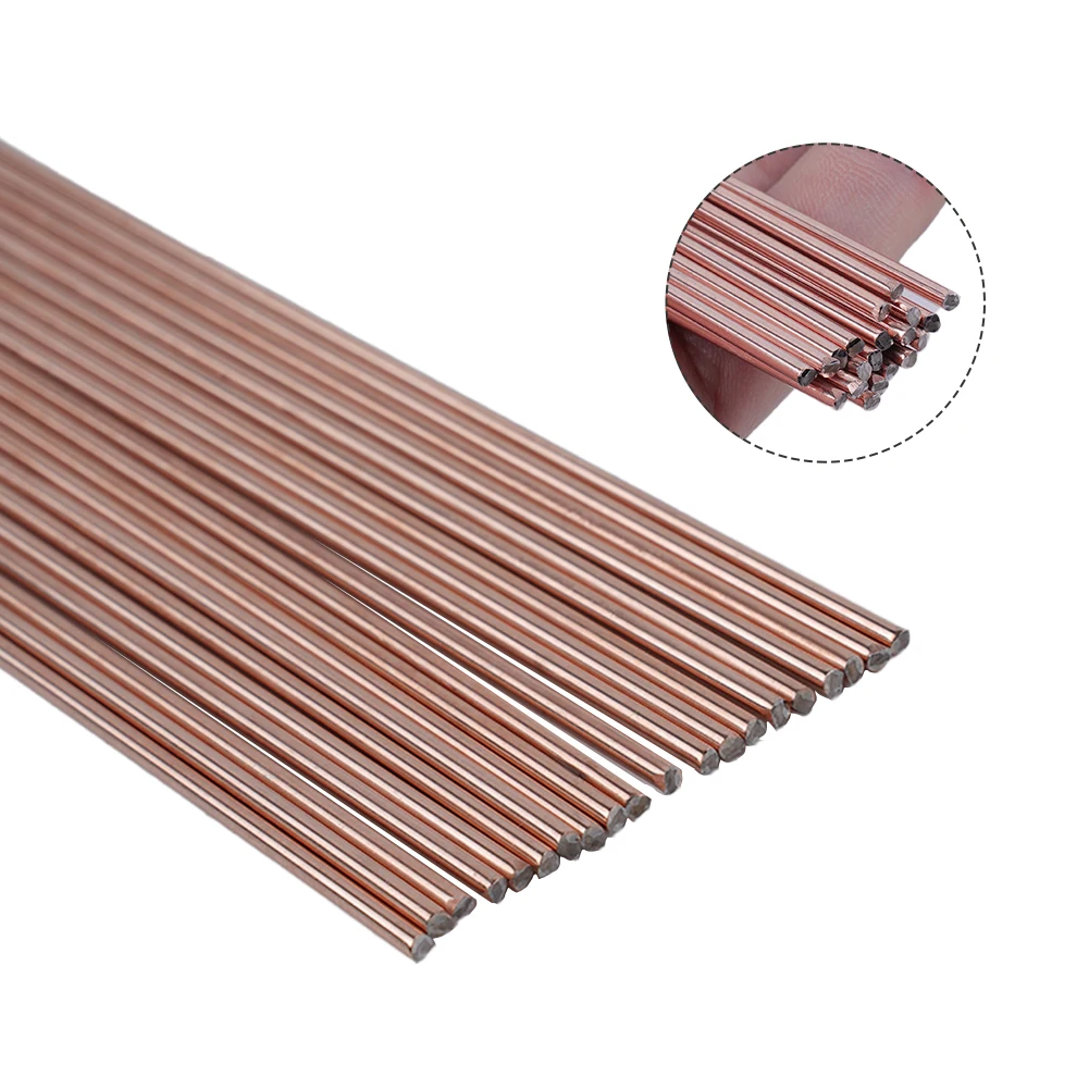 20PCS 2mmx50cm Brass Brazing Welding Rod Phosphorus Copper Electrode Welding Wire Soldering Rod Bronze No Need Solder Powder
20PCS 2mmx50cm Brass Brazing Welding Rod Phosphorus Copper Electrode Welding Wire Soldering Rod Bronze No Need Solder Powder