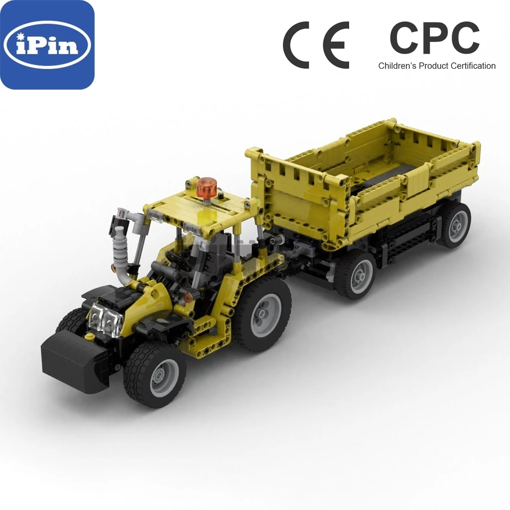 NEW 2021 Science and technology building block moc-61040 small farmer tractor engineering vehicle assembly toy boy birthday gift
NEW 2021 Science and technology building block moc-61040 small farmer tractor engineering vehicle assembly toy boy birthday gift
