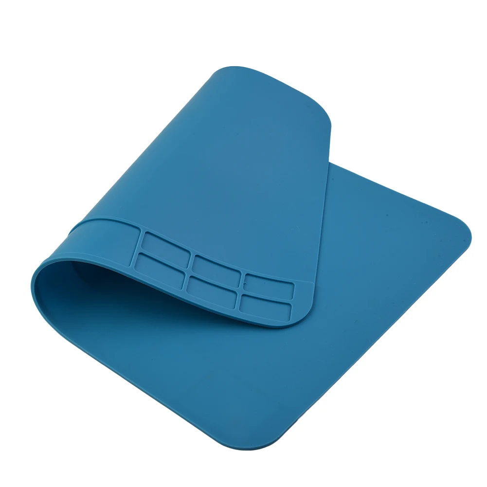 1pc Silicone Heat Insulation Desk Pad Mat Soldering Station Computer Phone Repair Maintenance Platform Blue 30x20cm
1pc Silicone Heat Insulation Desk Pad Mat Soldering Station Computer Phone Repair Maintenance Platform Blue 30x20cm