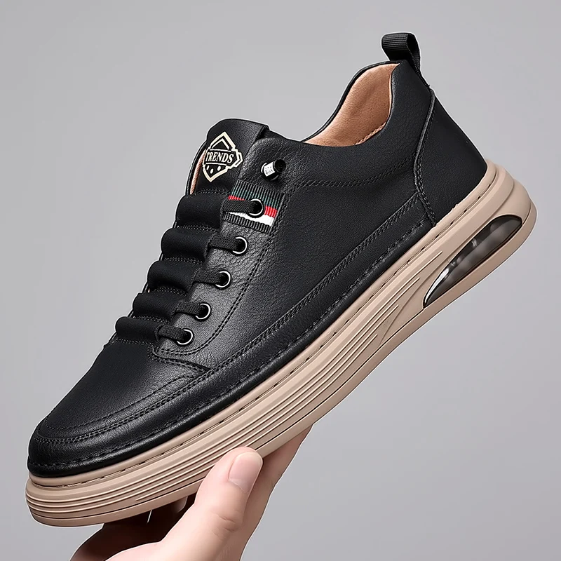 Men's Genuine Leather Casual Shoes Luxury Vulcanized Sports Loafers Sneakers Moccasins For Men Trends 2023 Driving Outdoor Shoes
Men's Genuine Leather Casual Shoes Luxury Vulcanized Sports Loafers Sneakers Moccasins For Men Trends 2023 Driving Outdoor Shoes