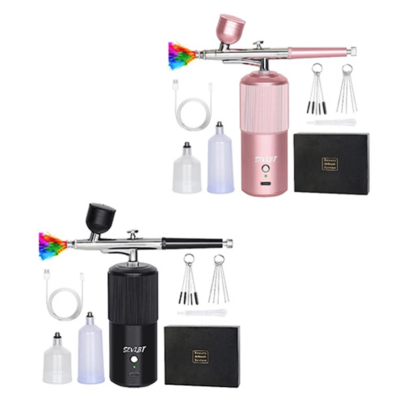 Airbrush Set Kit Rechargeable Handheld Airbrush Compressor Professional Cordless Auto Airbrushgun For Nail Art, Makeup A
Airbrush Set Kit Rechargeable Handheld Airbrush Compressor Professional Cordless Auto Airbrushgun For Nail Art, Makeup A