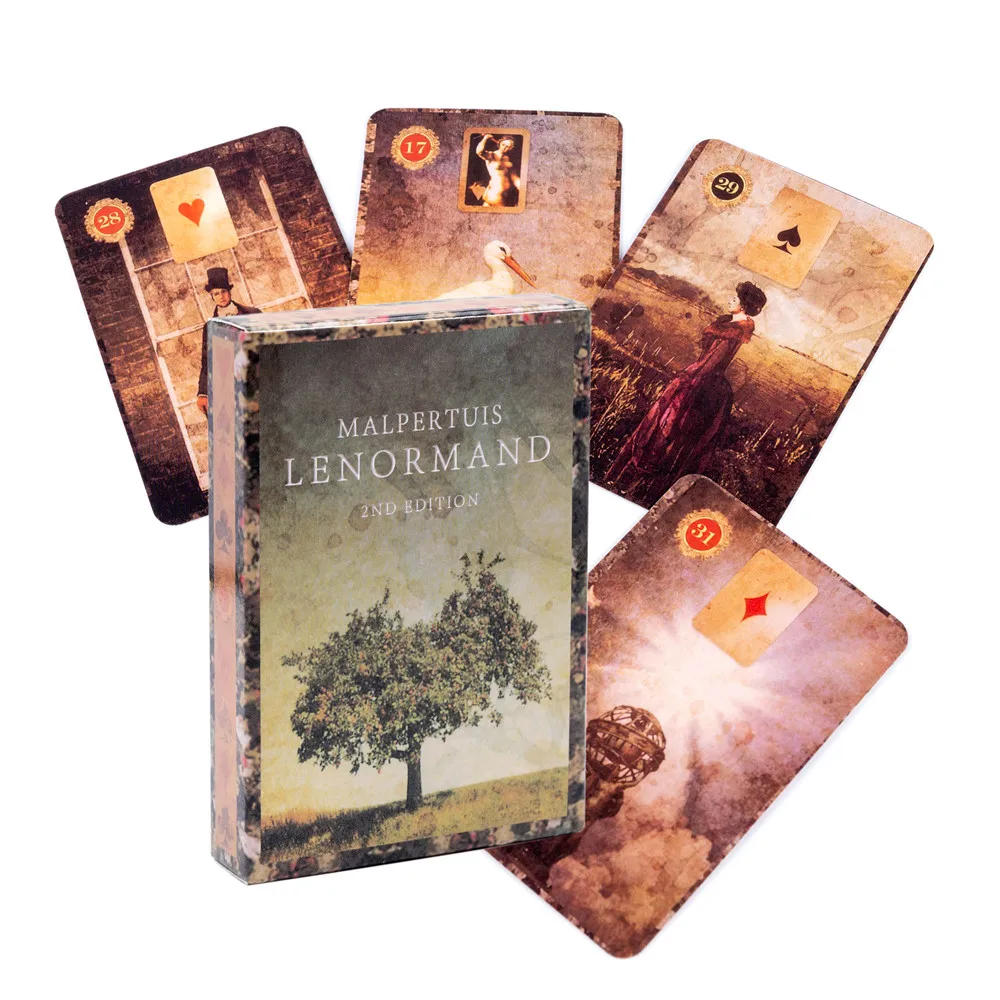 MALPERT oracle cards English Version Fun Deck Table Divination Fate Board Games Playing Lenormand series st patrick day
MALPERT oracle cards English Version Fun Deck Table Divination Fate Board Games Playing Lenormand series st patrick day