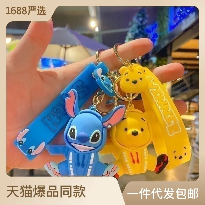 10pcs/20pcs/lot wholesale Stitch Disney Keychain Bag pendant Keychain trinkets Action Figure Key pendant Creative cute doll car
10pcs/20pcs/lot wholesale Stitch Disney Keychain Bag pendant Keychain trinkets Action Figure Key pendant Creative cute doll car