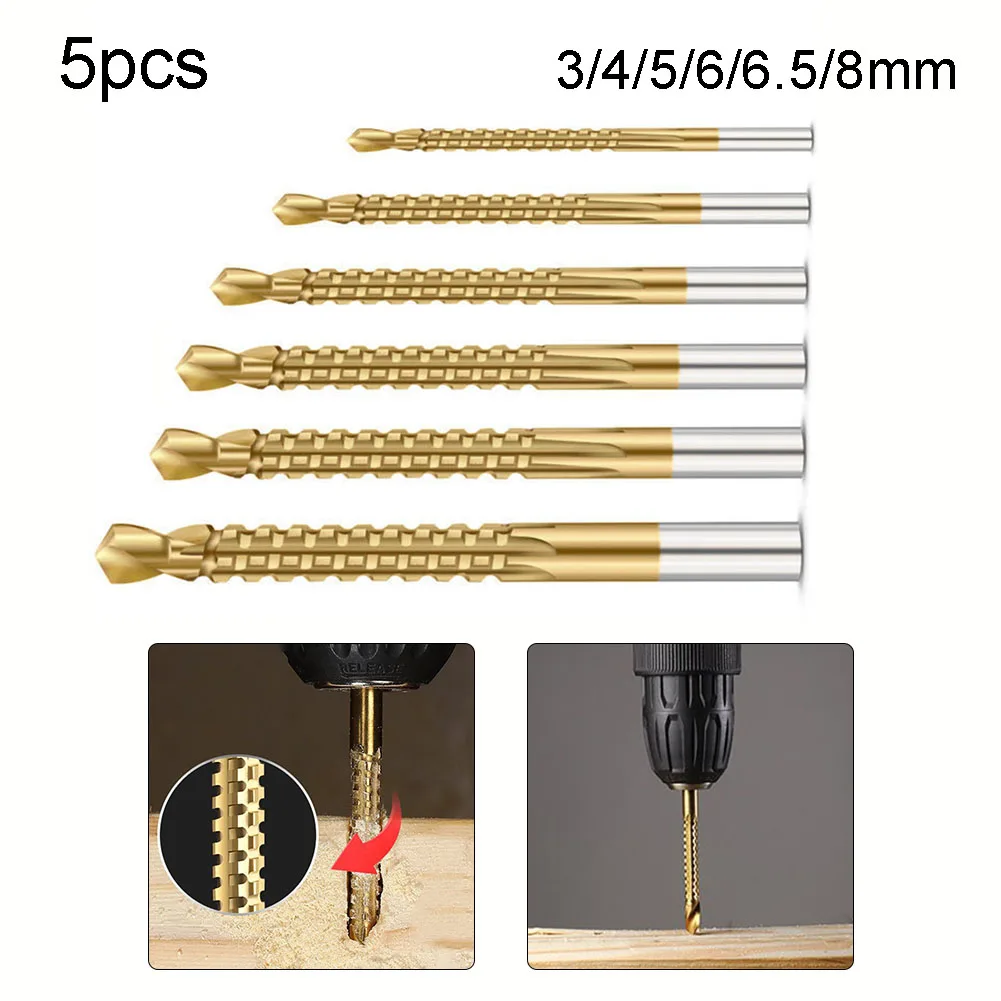 5pcs 3/4/5/6/6.5/8mm Cobalt Drill Bit Spiral Screw Metric Composite Tap Drill Cutting Drilling Polishing Woodworking Power Tools
5pcs 3/4/5/6/6.5/8mm Cobalt Drill Bit Spiral Screw Metric Composite Tap Drill Cutting Drilling Polishing Woodworking Power Tools
