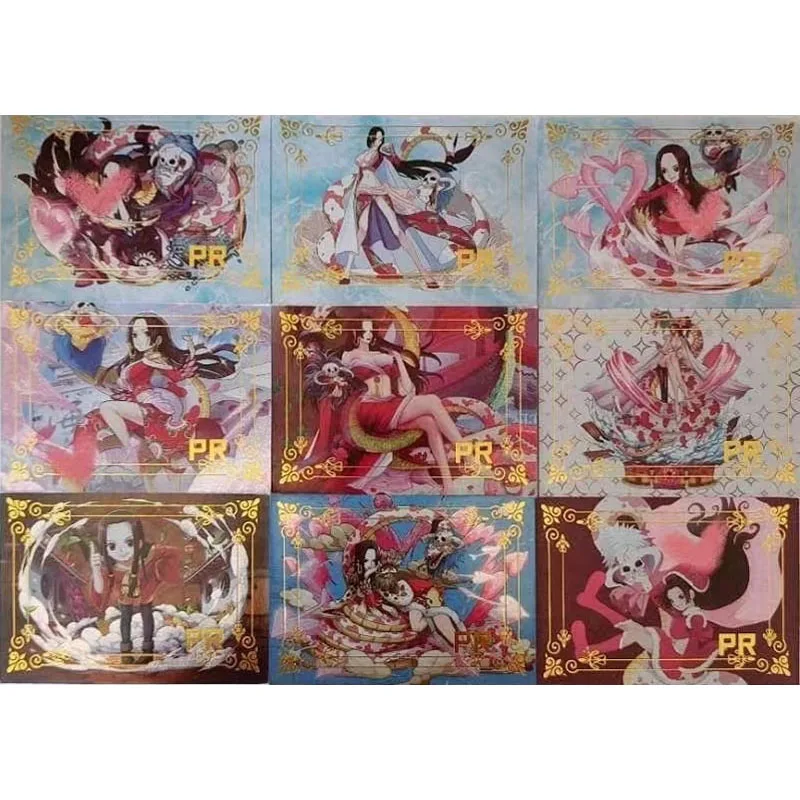 

Anime Goddess Story Hot Stamping PR Color Glitter Card Boa Hancock Collection Game Toy Solitaire Christmas Birthday Present