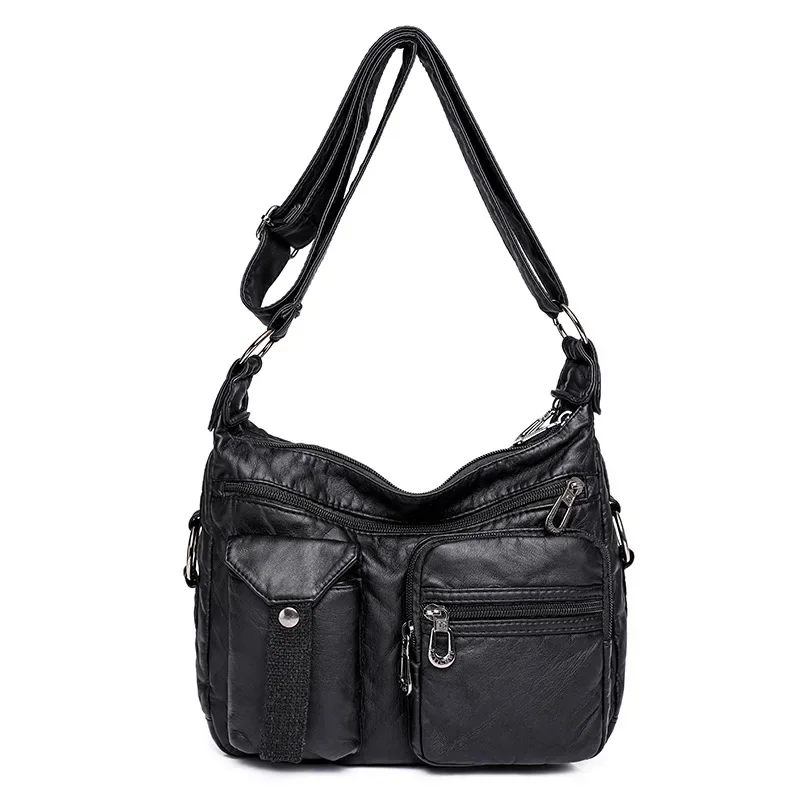 Trendy Retro Soft PU Shoulder Bag Women's Versatile Casual Crossbody Bag Fashion New Large-capacity Bag
Trendy Retro Soft PU Shoulder Bag Women's Versatile Casual Crossbody Bag Fashion New Large-capacity Bag