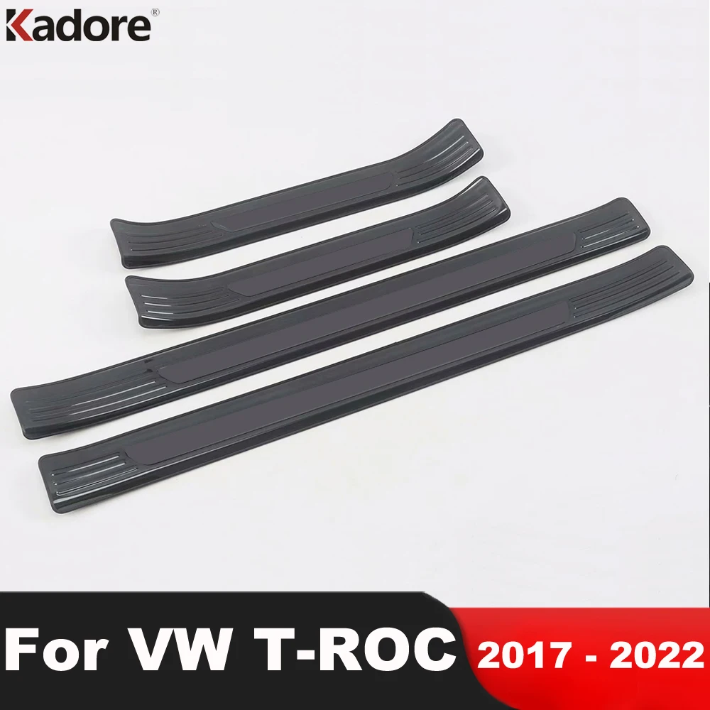 Door Sill Scuff Plate Cover Trim For Volkswagen VW T-Roc TROC 2017-2020 2021 2022 Steel Car Welcome Pedal Guard Accessories
Door Sill Scuff Plate Cover Trim For Volkswagen VW T-Roc TROC 2017-2020 2021 2022 Steel Car Welcome Pedal Guard Accessories
