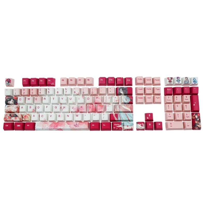 

OEM Keycaps forGK61/64/68/84/87/96/980/104/108 Keys Mechanical Keyboard Keycap