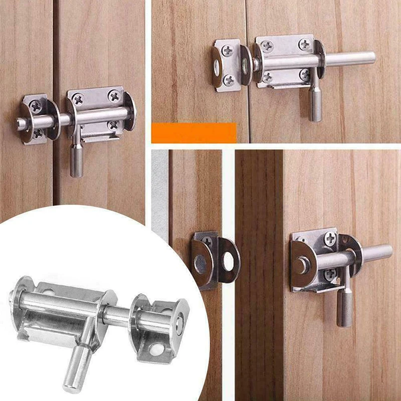 Wooden Door Latch Stainless Steel Lock Hasp Sliding Bolt Safety Office Furniture Home Decoration Corrosion Resistance
Wooden Door Latch Stainless Steel Lock Hasp Sliding Bolt Safety Office Furniture Home Decoration Corrosion Resistance