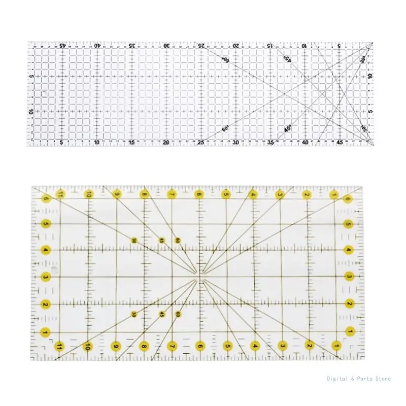 M17F Patchwork Quilting Ruler Sewing Template Fabric Cutting Mat for DIY Crafting
M17F Patchwork Quilting Ruler Sewing Template Fabric Cutting Mat for DIY Crafting