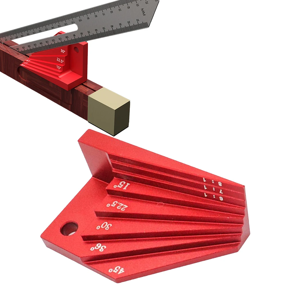 Bevel Block Gauge Aluminum Alloy Measuring Block Angle Finder Woodworking Tool Home Wood Work Power Tool Replacement Accessories
Bevel Block Gauge Aluminum Alloy Measuring Block Angle Finder Woodworking Tool Home Wood Work Power Tool Replacement Accessories
