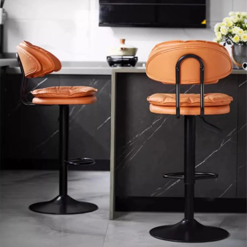 

Регулируемые высокие барные стулья, дизайнерские металлические роскошные современные шкафчики, барный стул, кухонные домашние табуреты, роскошная мебель