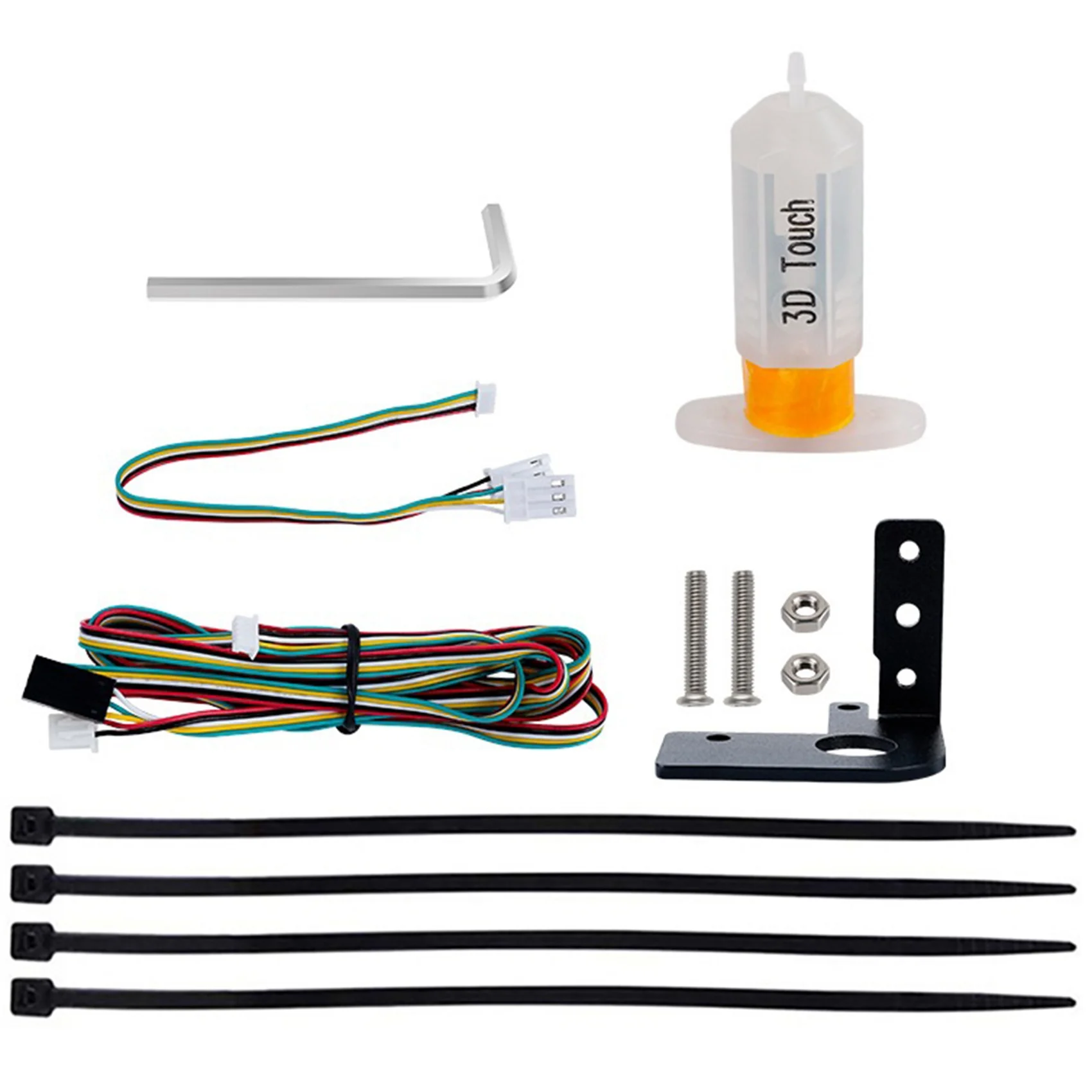 Upgraded Auto Bed Leveling Sensor Kit BL Touch Self Sensor Fixing Bracket for 3D Printer Creality Ender 3 V2/5 Pro/CR-10
Upgraded Auto Bed Leveling Sensor Kit BL Touch Self Sensor Fixing Bracket for 3D Printer Creality Ender 3 V2/5 Pro/CR-10