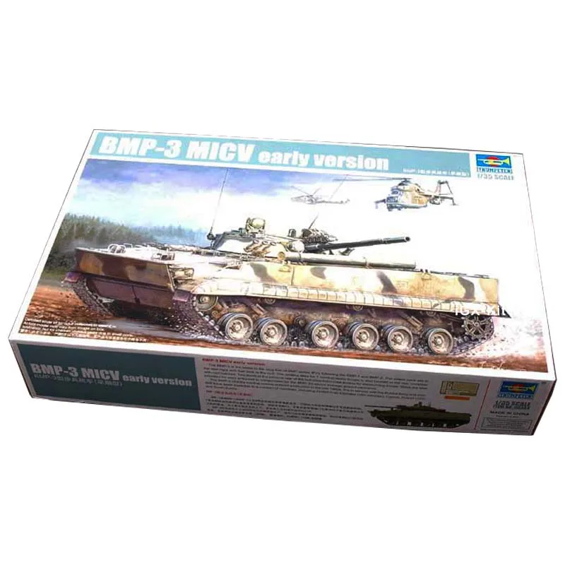 

Trumpeter 00364 1/35 Russian BMP3 BMP-3 IFV Infantry Fighting Vehicle Gift Military Toy Plastic Assembly Building Model Kit