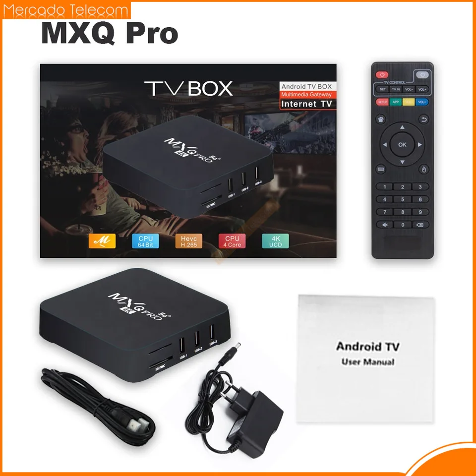 MXQ PRO 4K Smart TV Box Android 11.1 MXQ PRO RK3128 Media Player 1+8G With 2.4G Wifi Quad-Core Multimedia Player Set Top Box
MXQ PRO 4K Smart TV Box Android 11.1 MXQ PRO RK3128 Media Player 1+8G With 2.4G Wifi Quad-Core Multimedia Player Set Top Box