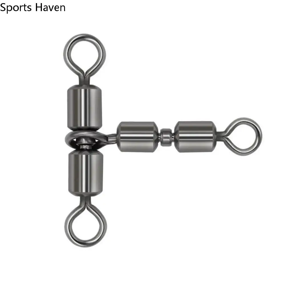 10 PCS Solid Swivels Bearing Connector Fishhook Lure Line Connector Fishing Tackle
10 PCS Solid Swivels Bearing Connector Fishhook Lure Line Connector Fishing Tackle