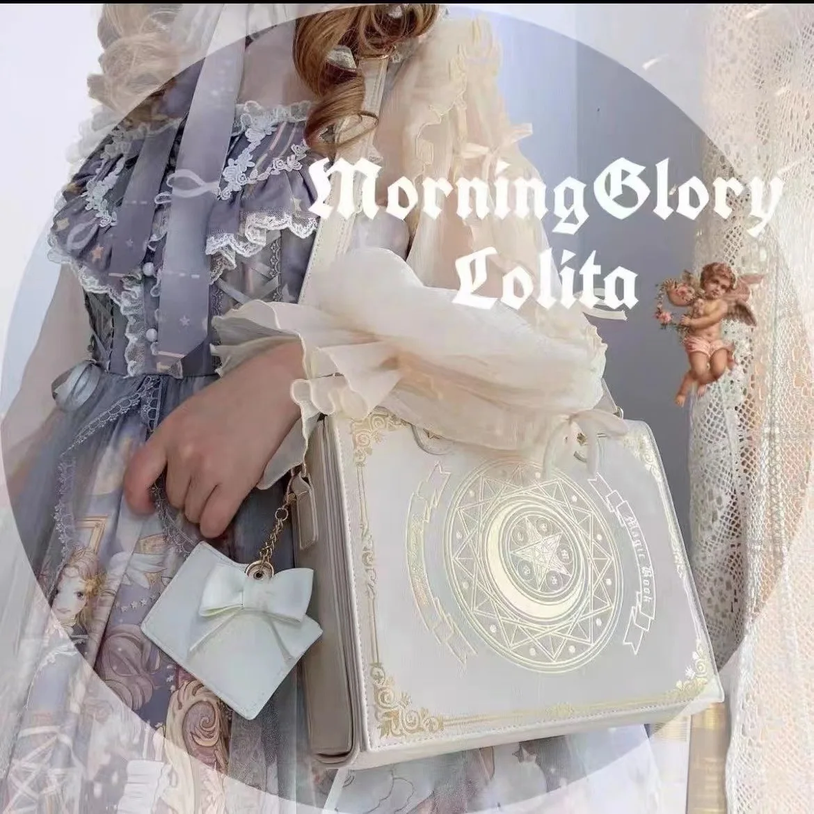 Anime Moon Magic Book Female Tote White Bag Girls Handbag Woman Shoulder Cosplay Backpack Flap Schoolbag Gift Bolsas Y2k Clutche
Anime Moon Magic Book Female Tote White Bag Girls Handbag Woman Shoulder Cosplay Backpack Flap Schoolbag Gift Bolsas Y2k Clutche