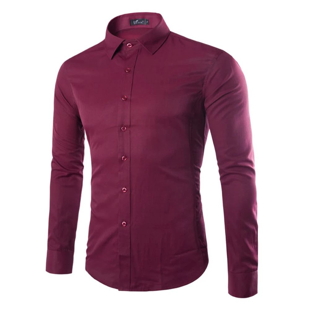 Men's Lapel Shirt Top Casual Formal Blouse with Long Sleeve Classic Collar Design Black White Blue Grey Red Navy
Men's Lapel Shirt Top Casual Formal Blouse with Long Sleeve Classic Collar Design Black White Blue Grey Red Navy