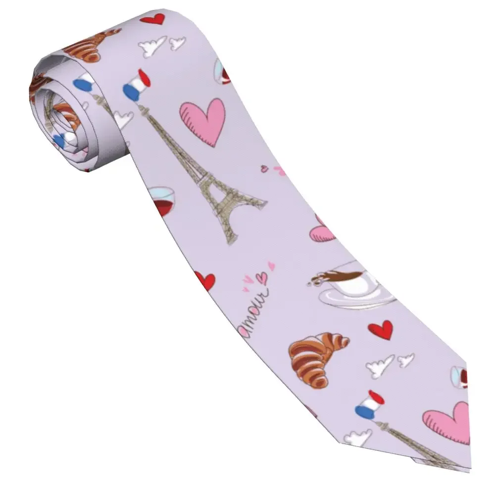 Beautiful Paris And Perfume Men Women Necktie Slim Polyester 8 cm Narrow Neck Tie Daily Wear Wedding Accessories Gift
Beautiful Paris And Perfume Men Women Necktie Slim Polyester 8 cm Narrow Neck Tie Daily Wear Wedding Accessories Gift