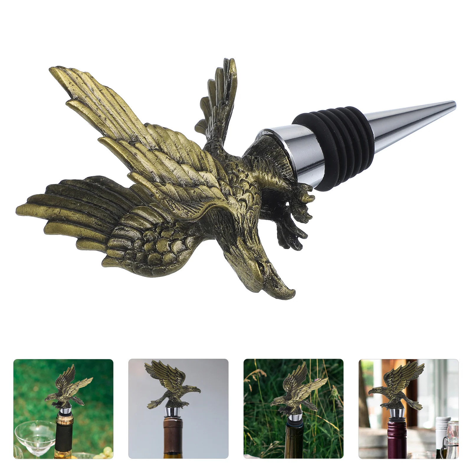 Eagle Head Shape Stopper Saver Pourer Stopper Bottle Stopper 
Eagle Head Shape Stopper Saver Pourer Stopper Bottle Stopper
