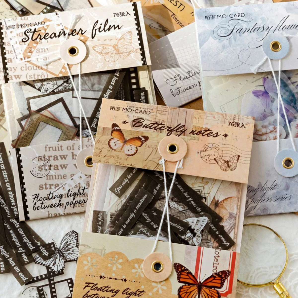 76 Sheets Floating Light Between Papers Series Vintage Butterfly Flower Material Creative DIY Journal Collage Decor Stationery
76 Sheets Floating Light Between Papers Series Vintage Butterfly Flower Material Creative DIY Journal Collage Decor Stationery