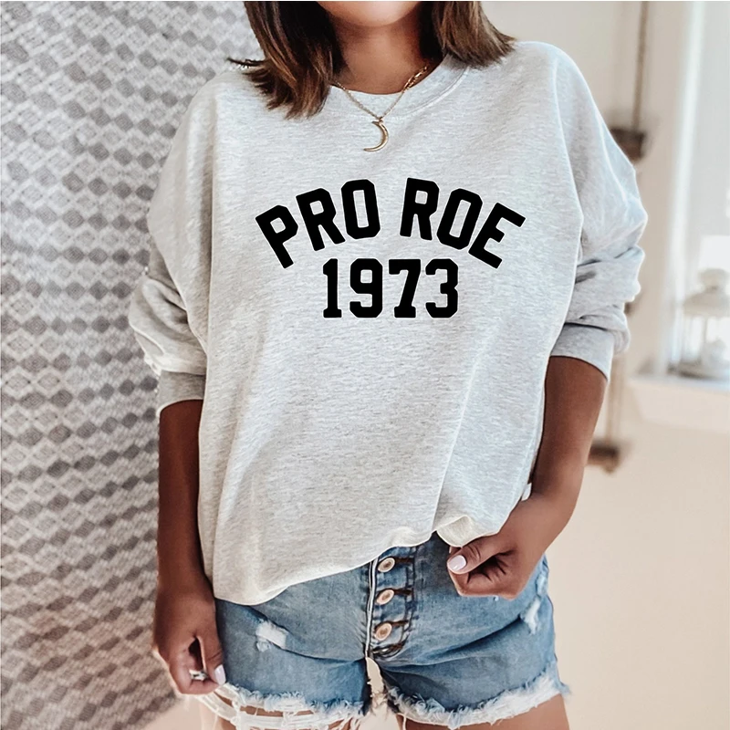 Pro 1973 Women Sweatshirts Roe Vs Wade My Body My Choice Hoodies Feminism Top 90s Grunge Feminism Clothing Dropshipping
Pro 1973 Women Sweatshirts Roe Vs Wade My Body My Choice Hoodies Feminism Top 90s Grunge Feminism Clothing Dropshipping