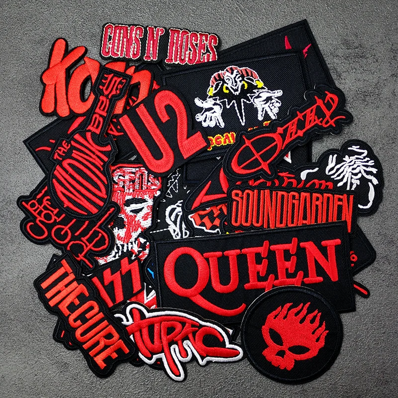 25Pcs/Lot ROCK Patches Embroidery Applique Ironing Clothing Sewing Supplies Decorative Badges Red
25Pcs/Lot ROCK Patches Embroidery Applique Ironing Clothing Sewing Supplies Decorative Badges Red