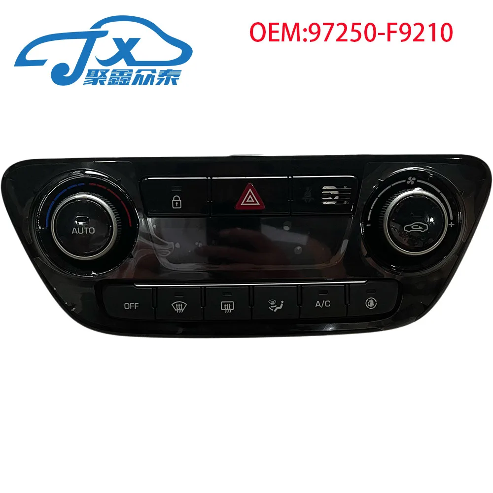 For Hyundai Solaris 2017 ACCENT 2018 Automatic constant temperature air conditioning control panel controller 97250-F9210
For Hyundai Solaris 2017 ACCENT 2018 Automatic constant temperature air conditioning control panel controller 97250-F9210