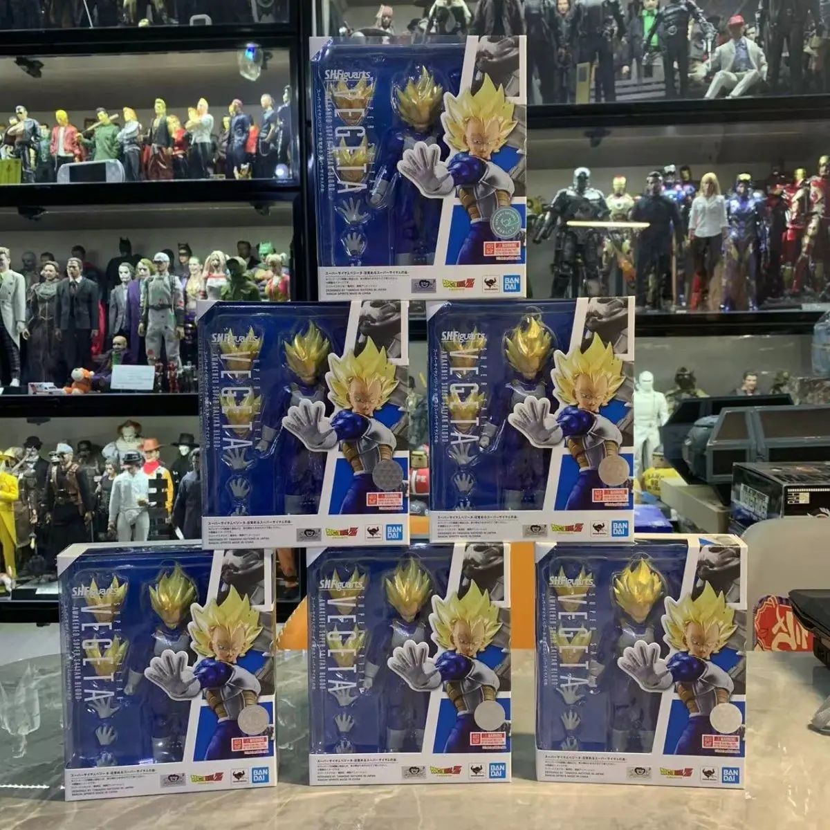 Original Bandai Spirits S.H.Figuarts Vegeta Figure Awakened Super Saiyan Blood Dragon Ball Z Anime Action Figurines Toys Gifts
Original Bandai Spirits S.H.Figuarts Vegeta Figure Awakened Super Saiyan Blood Dragon Ball Z Anime Action Figurines Toys Gifts