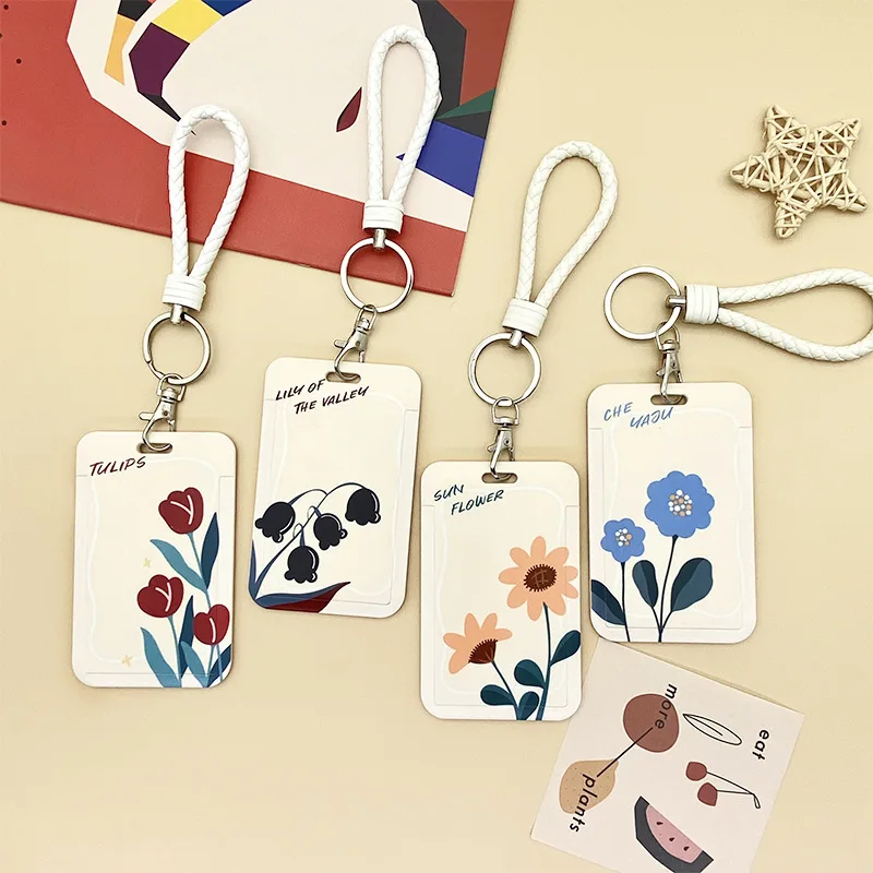 1 Pcs Beautiful Little Flowers Cartoon Card Holder Campus Student Card Work Permit Bank Card Bus Card ABS Plastic Card Cover
1 Pcs Beautiful Little Flowers Cartoon Card Holder Campus Student Card Work Permit Bank Card Bus Card ABS Plastic Card Cover