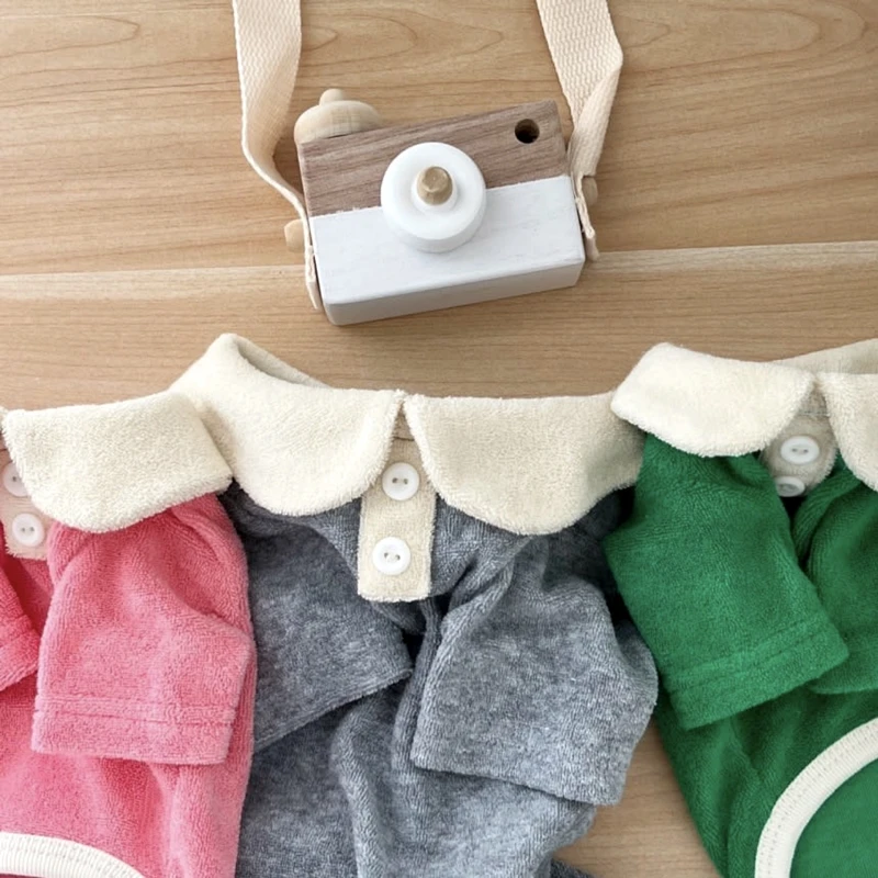Spring and Summer New Dog Clothes Pet T-shirt Pomeranian Lapel Pullover Sweatshirt Schnauzer Soft Two Leg Clothes Small Dog Vest
Spring and Summer New Dog Clothes Pet T-shirt Pomeranian Lapel Pullover Sweatshirt Schnauzer Soft Two Leg Clothes Small Dog Vest