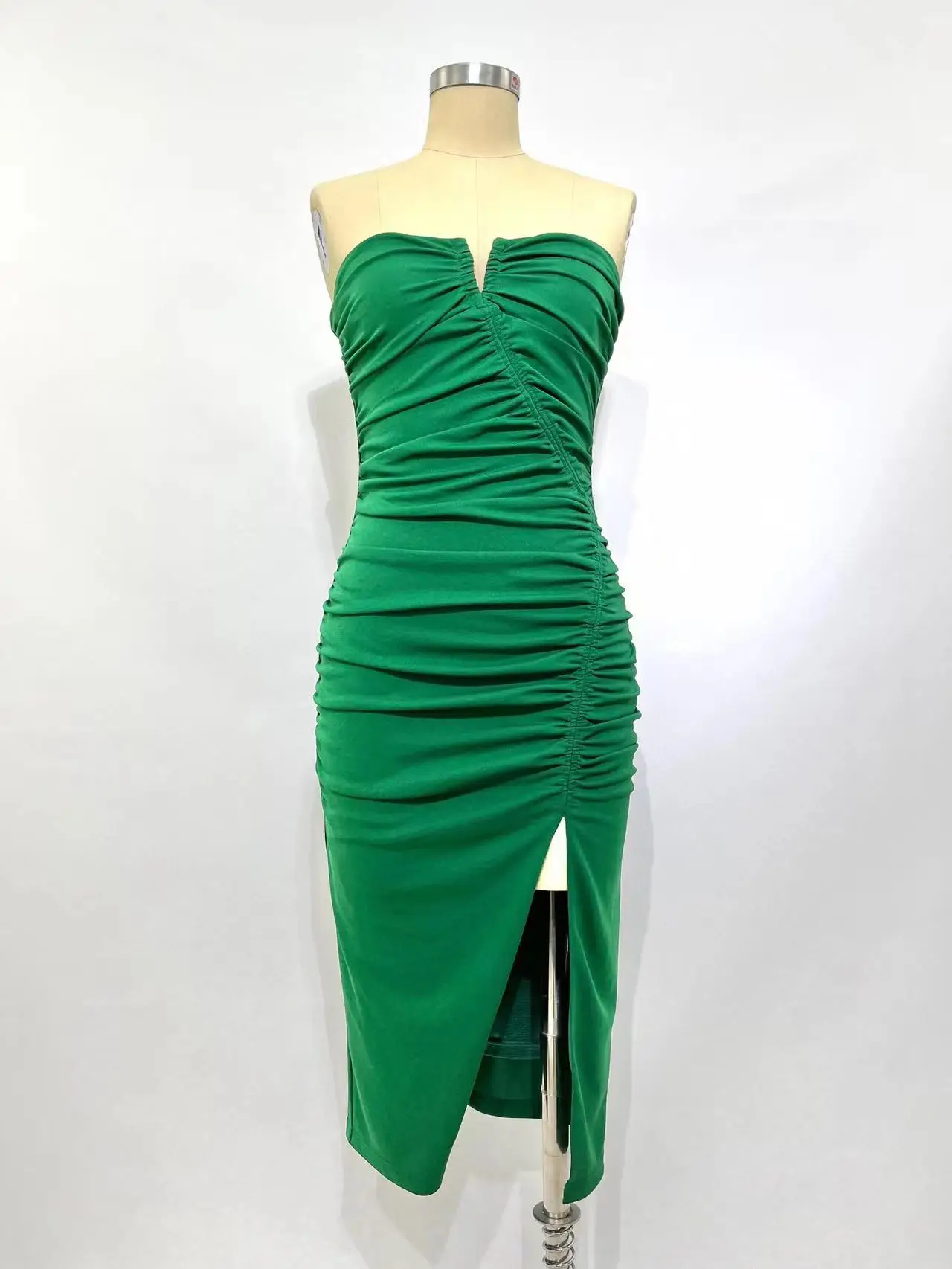 2022 Summer Women Sexy Dress Runway Fashion Sleeveless V-Neck Green Split Holiday Vacation Dress Vestidos
2022 Summer Women Sexy Dress Runway Fashion Sleeveless V-Neck Green Split Holiday Vacation Dress Vestidos