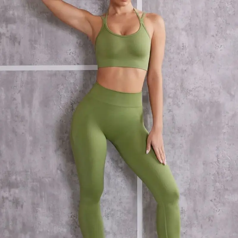 MODITIN New in Women Set for Gym 2023 Pretty Bra High Wasit Leggings Workout Breathable Tops Seamless Tight Pants Solid Color
MODITIN New in Women Set for Gym 2023 Pretty Bra High Wasit Leggings Workout Breathable Tops Seamless Tight Pants Solid Color