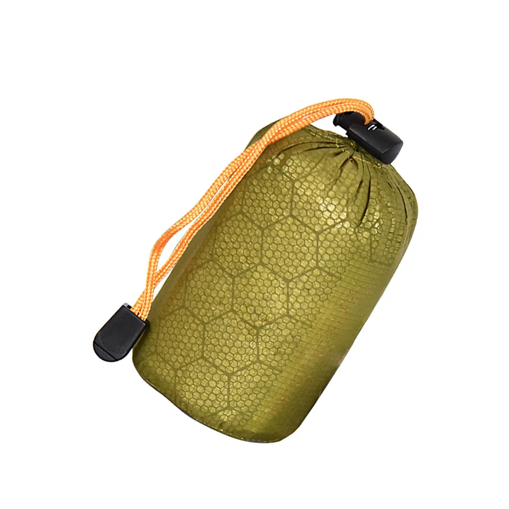 Outdoor -Emergency Waterproof Sleeping Storage Bag Green Camping Survival Tool Sack PE Aluminum Film 200x90mm Sleeping Bag
Outdoor -Emergency Waterproof Sleeping Storage Bag Green Camping Survival Tool Sack PE Aluminum Film 200x90mm Sleeping Bag