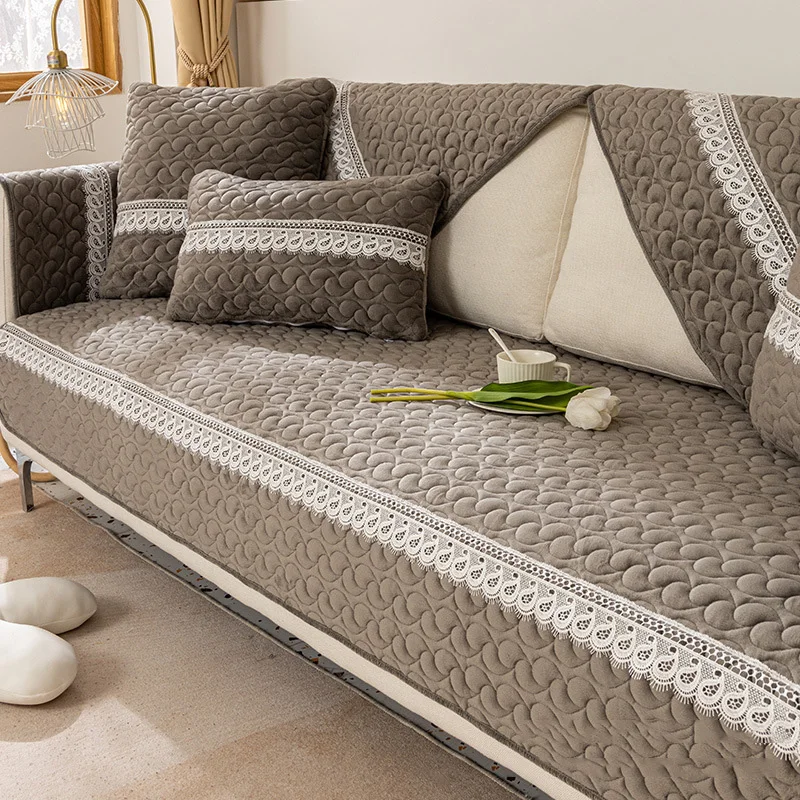 Crystal Velvet Sofa Cover Universal Non-slip Corner Sofa Covers For Living Room Winter Plush Chair Couch Cushion Towel Seat Pad
Crystal Velvet Sofa Cover Universal Non-slip Corner Sofa Covers For Living Room Winter Plush Chair Couch Cushion Towel Seat Pad