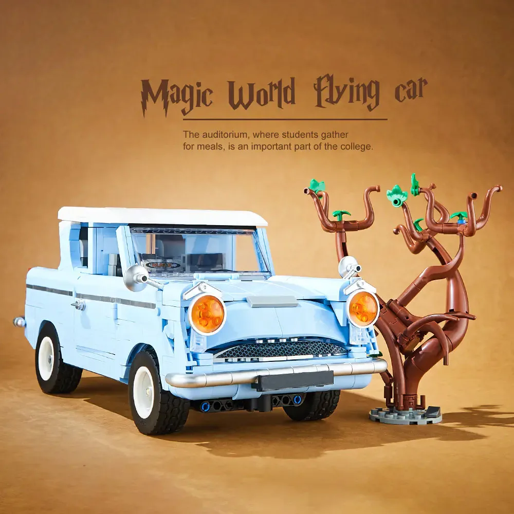 creative expert Magic World Flying Car moc Building Block model toy Set birthday educational gifts Christmas 1390pcs creative expert Magic World Flying Car moc Building Block model toy Set birthday educational gifts Christmas 1390pcs