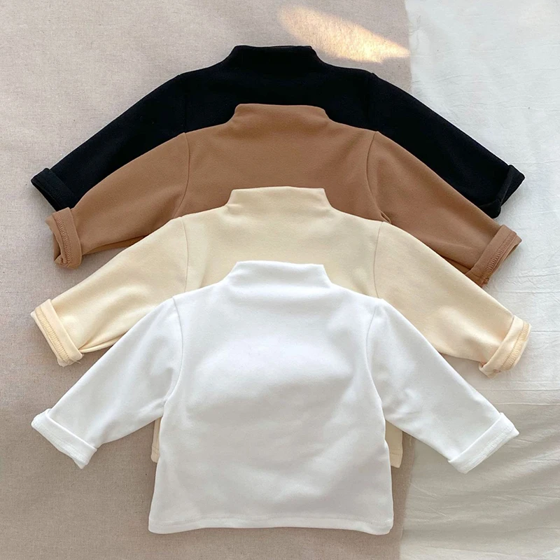 Autumn Spring Korean Style Infant Baby Boys Girls Clothing Long Sleeved Solid Color Bottom Tops Toddler Baby Girl T-shirt
Autumn Spring Korean Style Infant Baby Boys Girls Clothing Long Sleeved Solid Color Bottom Tops Toddler Baby Girl T-shirt