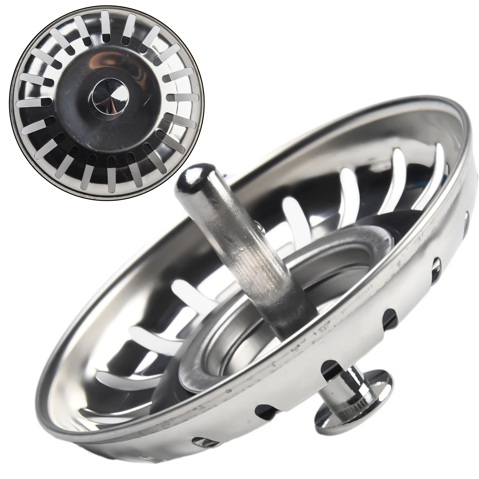 Kitchen Sink Strainer Replacement Waste Plug Basin Drain Filter Bathroom Floor Drain Stainless Steel Hair Catcher Stopper
Kitchen Sink Strainer Replacement Waste Plug Basin Drain Filter Bathroom Floor Drain Stainless Steel Hair Catcher Stopper