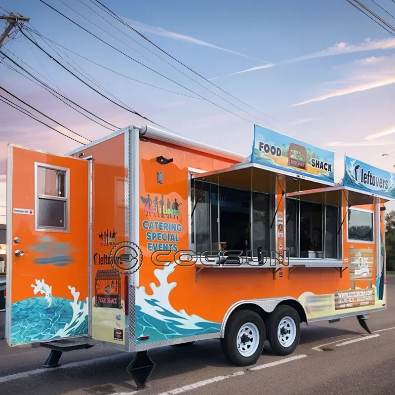 Fast Food Truck Mobile Restourant Trailer Catering Van concessione Kiosk Electric Food
Fast Food Truck Mobile Restourant Trailer Catering Van concessione Kiosk Electric Food