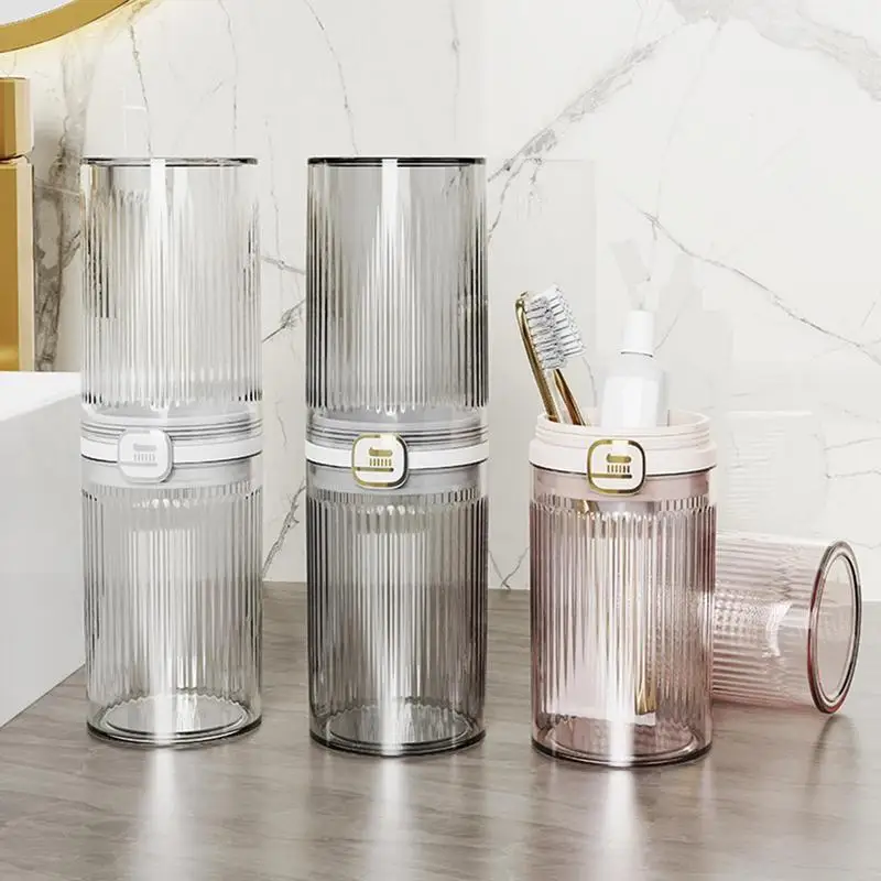 Portable Toothbrush Travel Bin New Creative Bathroom Toothpaste Holder Storage Case Box Organizer Travel Toiletries Accessories
Portable Toothbrush Travel Bin New Creative Bathroom Toothpaste Holder Storage Case Box Organizer Travel Toiletries Accessories