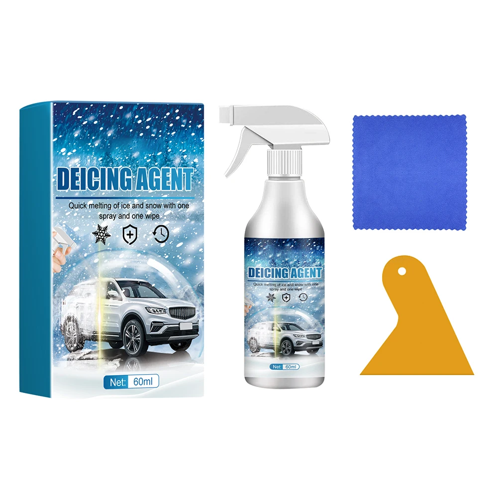 De-icer Spray De Ice Defroster For Car Window Cleaner Auto Windshield Deicing Spray 60ml Deicer Spray Anti Freeze For Car
De-icer Spray De Ice Defroster For Car Window Cleaner Auto Windshield Deicing Spray 60ml Deicer Spray Anti Freeze For Car