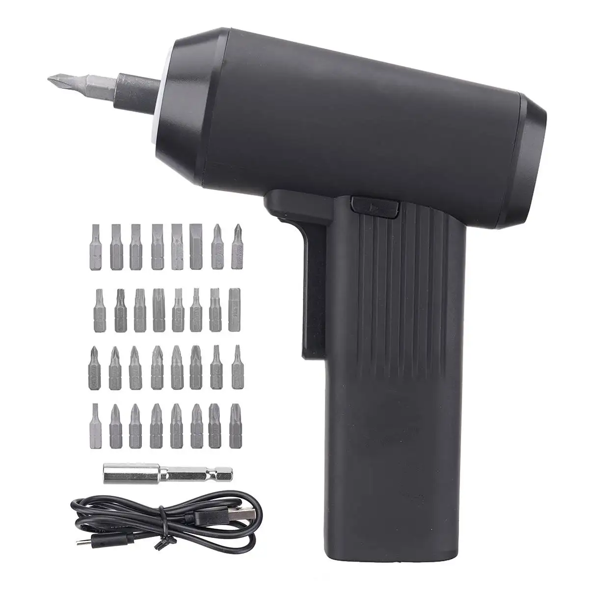 

3.6V 5N.M DC 2000mAH 200rpm Electric Screwdriver Set with 32 Bits with LED light