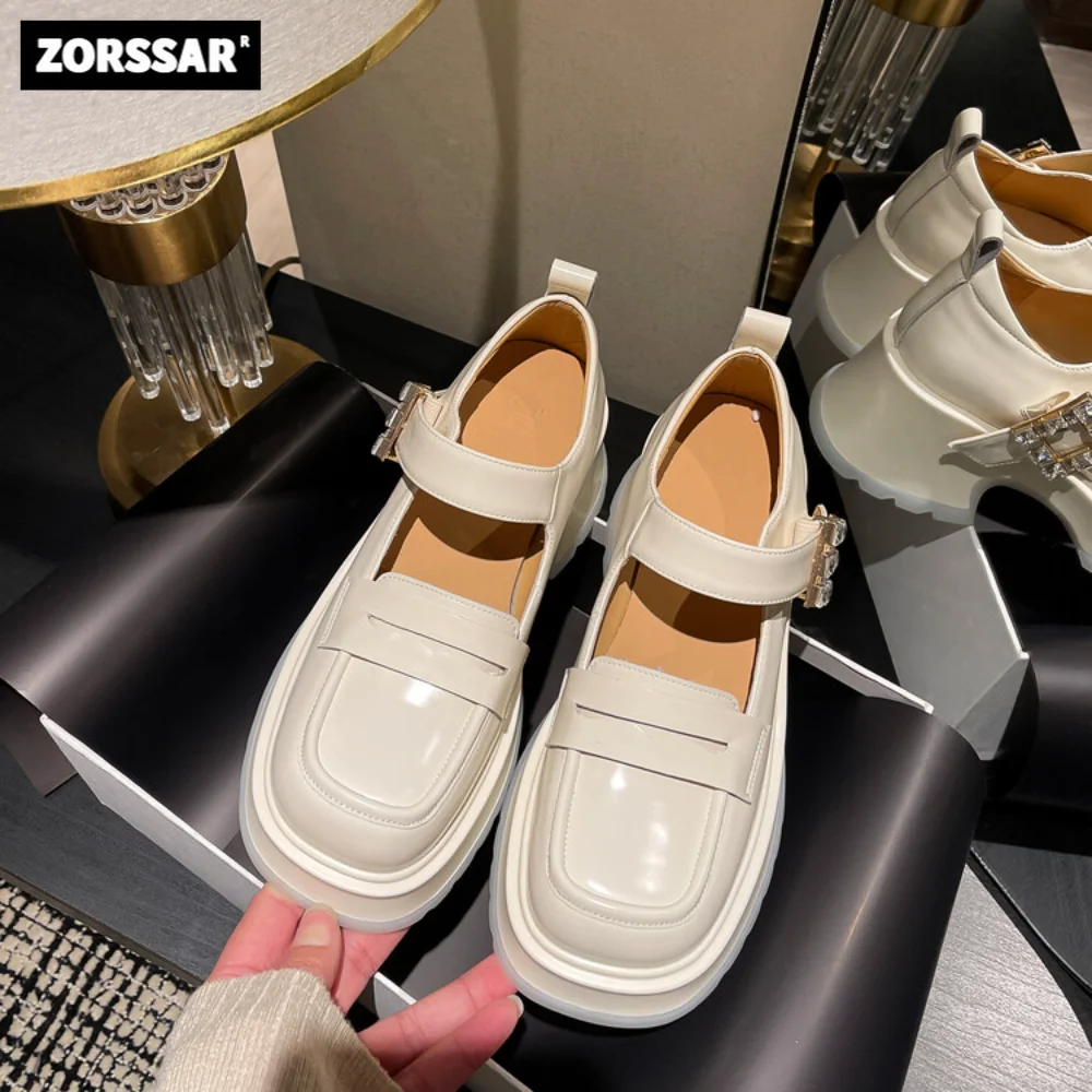 Cow Leather Women's Mary Jane Shoes Casual Summer Lolita Style Platform Shoes Shallow Pumps Round Toe Shoes Women's Footwear
Cow Leather Women's Mary Jane Shoes Casual Summer Lolita Style Platform Shoes Shallow Pumps Round Toe Shoes Women's Footwear