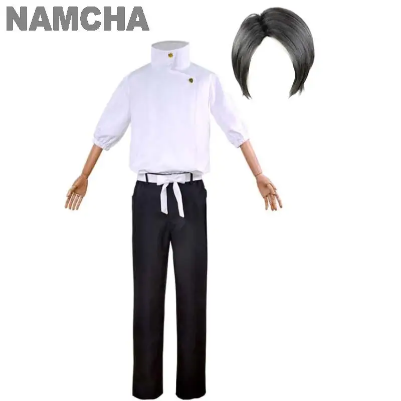 Костюм для косплея Okkotsu Yuuta Костюм Аниме ююютсу кайсен Униформа Рубашка Брюки Мужской галстук-бабочка пояс парики Униформа на Хэллоуин
Костюм для косплея Okkotsu Yuuta Костюм Аниме ююютсу кайсен Униформа Рубашка Брюки Мужской галстук-бабочка пояс парики Униформа на Хэллоуин