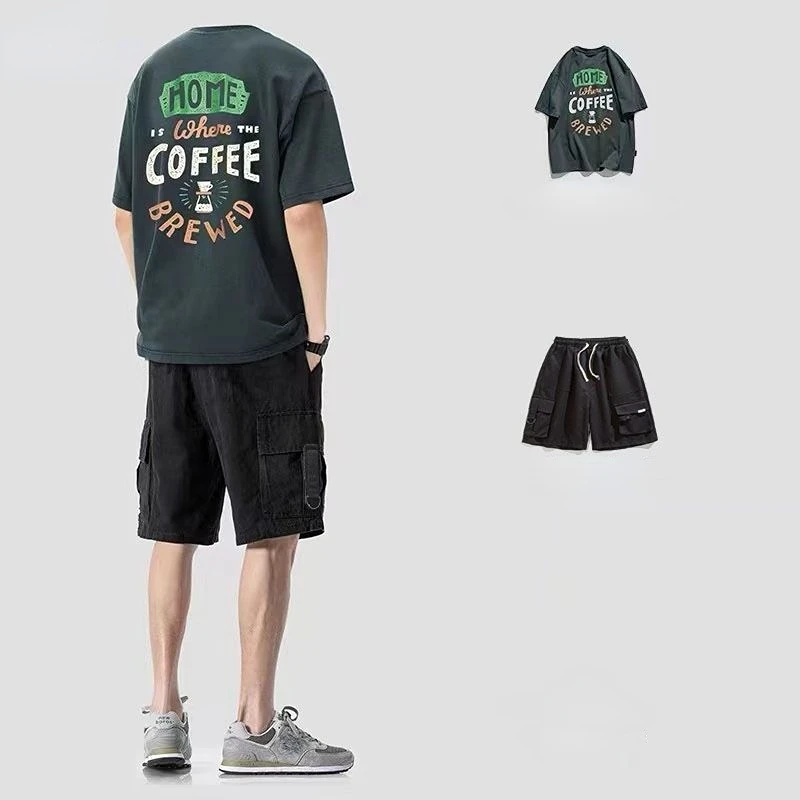 Men's Top Shorts Sets Plain Basic Clothing Elastic Graphic T Shirt Alphabet Tracksuit Offer Free Shipping Print Sports Suits Man
Men's Top Shorts Sets Plain Basic Clothing Elastic Graphic T Shirt Alphabet Tracksuit Offer Free Shipping Print Sports Suits Man