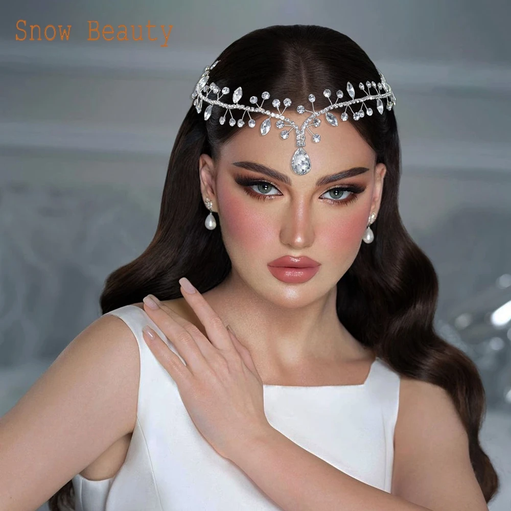 DZ052 Rhinestone Wedding Headband Elegant Prom Hairpiece Bridal Hair Accessory Women Hair Jewelry Banquet Tiara Women Headdress
DZ052 Rhinestone Wedding Headband Elegant Prom Hairpiece Bridal Hair Accessory Women Hair Jewelry Banquet Tiara Women Headdress